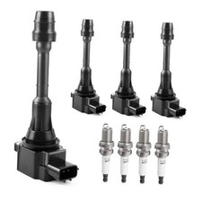 Ignition Coil Pack and Spark Plugs Kit fit for 2.5 2.5L L4 2002 2003 2004 2005