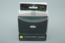 Nikon Coolpix S6500 Black camera case model 13258 Never Used GENUINE MINT