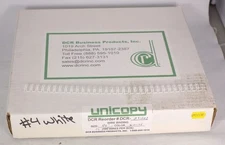 59 Pieces DCR Unicopy Wire-O Twin Double Loop Wire Bindings White 1/4" #4 3:1