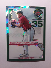 Yohandy Morales#44 2025Prospect Edition Baseball Green Ice 62/149 WOW Great Buy