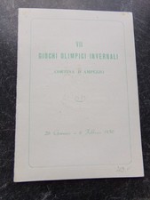 Vendo Italia n.958-961 "VII GIOCHI OLIMPICI INVERNALI CORTINA D'AMPEZZO"