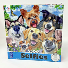 Ceaco - Selfies - Dog Delight - 550 Piece Jigsaw Puzzle Complete NO POSTER