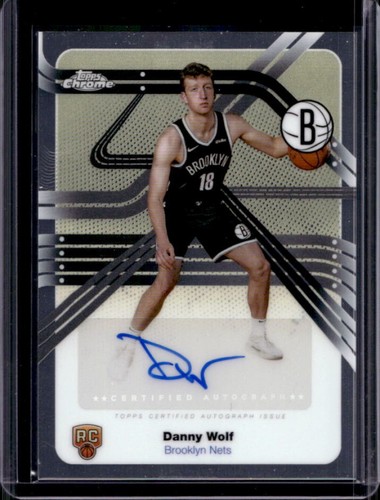 2025 Topps Signature Danny Wolf Base (RAW)