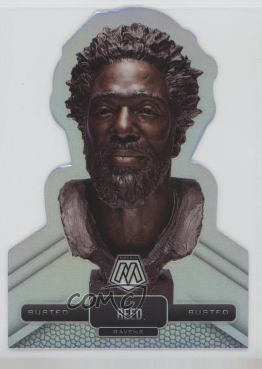 2021 Panini Mosaic Busted Ed Reed #BU-6 HOF 0f76