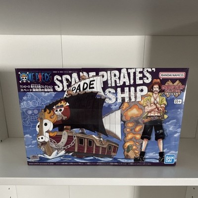 Bandai One Piece Grand Ship Collection Spade Pirates' Ship Model Kit Stand