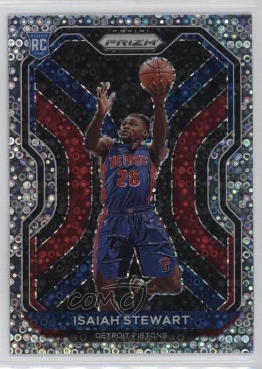 2020-21 Panini Prizm Fast Break Prizm Isaiah Stewart #254 dq2