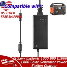 Charger For Jackery Explorer 1000 880 E1000 E880 Solar Generator Power Station