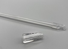 HEXAGONAL VENETIAN BLIND CONTROL ROD / WAND / STICK 400mm + EXTRA HOOK - 40CM
