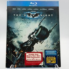 The Dark Knight Blu-ray 2008 Two-Disc Special Edition Heath Ledger Christian
