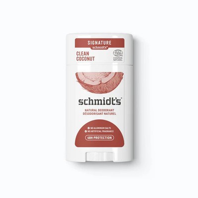 Natural Deodorant Aluminum Free Clean Coconut 2.65 Oz