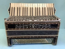 Vintage Crucianelli Figli Accordion Mother of Pearl Embellishment