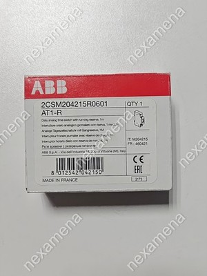 ABB AT1-R Daily Analog Time Switch | 1 Module | 230V | Reliable Time Control