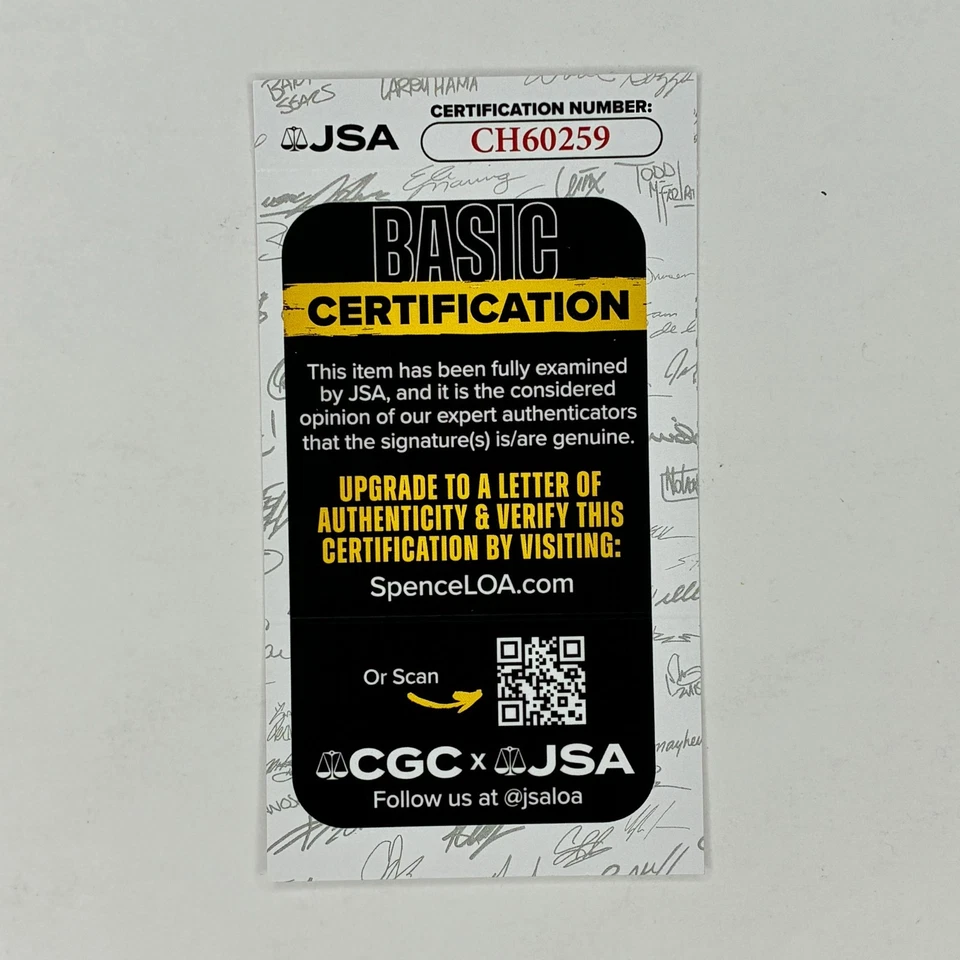 Jim Catfish Hunter Autograph Signed Index Card 3x5 Athletics HOF JSA COA - Image 4 of 4