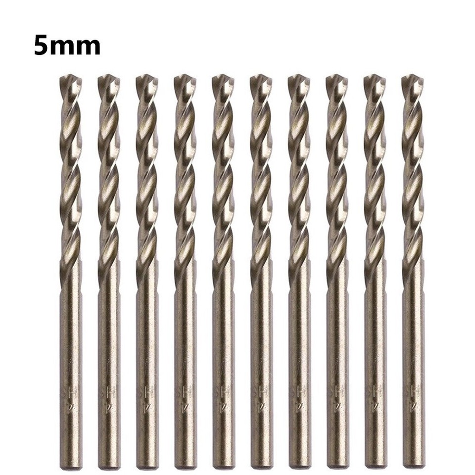 15mm HSS Cobalt Drill Bit Set with 10 Pieces for Stainless Steel ...