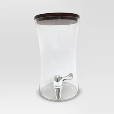 5.8L Glass Beverage Dispenser with Acacia Lid - Threshold