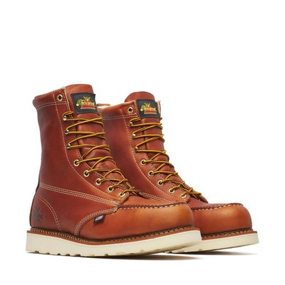 Men's Thorogood 8'' American Heritage USA Wedge Work Boots Steel Toe