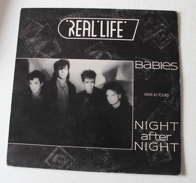Real Life, Babys / Night After Night, Maxi 45 Touren