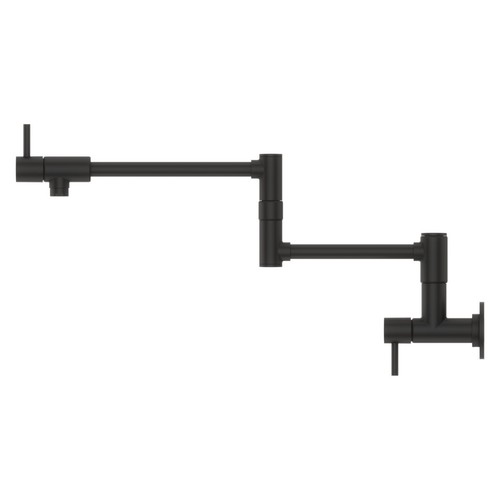 Pfister GT533-PF Lita 2.2 GPM Wall Mounted 1 Hole Pot Filler - Black - Imagen 7 de 12