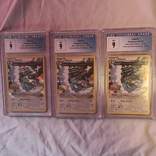 Altaria Black Star Promo XY46 Staff Holo CGC 9 Lot of 3 Pokémon Cards