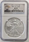 2012 American Silver Eagle Dollar NGC MS69 First Release #Z339