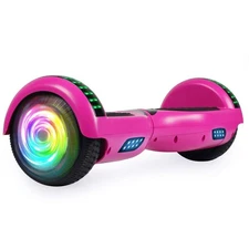 Electric Hoverboard Light-Up Self Balance Bluetooth Music Scooter 360° Rotation