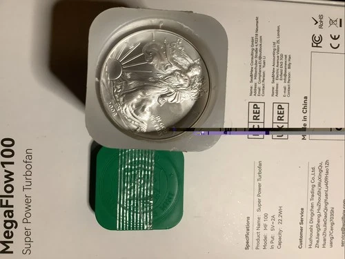 LOT20 2008 Silver Eagle $1  In US MINT SLEEVE.   Uncirculated.