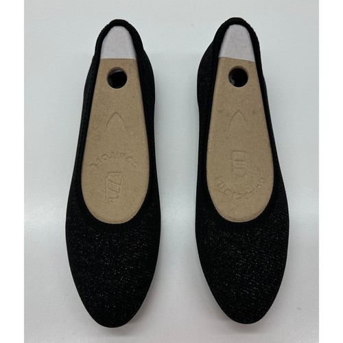 VIVAIA SCARPA PIATTA DONNA TAMIA 2.0 NERO METALLIZZATO TAGLIA EU40M NUOVA CON SCATOLA #10S - Foto 6 di 10