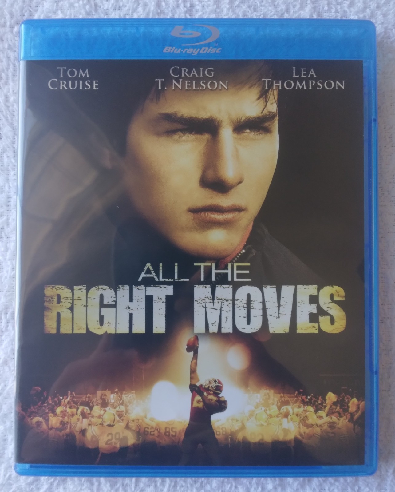 All the Right Moves (Blu-ray, 1983) Tom Cruise rare OOP