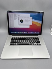 15" Apple MacBook Pro A1398 Quad Core i7 2.3GHZ 16GB RAM 128GB SSD 2013- Read