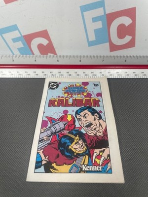 1985 Kenner DC Super Powers KALIBAK Mini Comic Book
