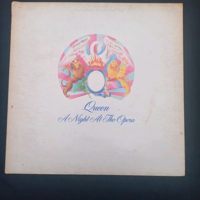 QUEEN- A NIGHT AT THE OPERA- VINYL LP EMTC 103 -2-2 Blairs Press EX VINYL 