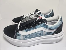 Mens Vans Tie-Dye Old Skool Overt CC TieDye Black/Multi VN0A7Q5EBMV Sz 11.5