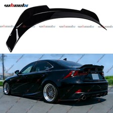 For 2014-20 Lexus Is300 Is350 Psm Style Gloss Black Highkick Trunk Spoiler Wing For 2014-20 Lexus Is300 Is350 Psm Style Gloss Black Highkick Trunk Spoiler Wing