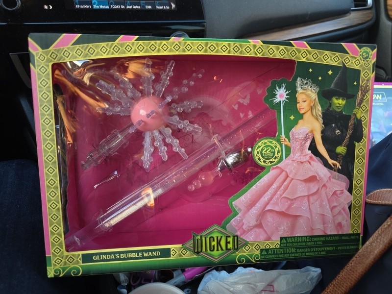 Wizard of Oz Wicked Glinda's Bubble Wand Halloween Costume New Accessory