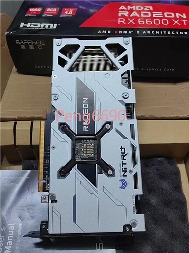 SAPPHIRE NITRO+ AMD Radeon RX 6600 XT 8GB Graphics Card With Box - Picture 6 of 9