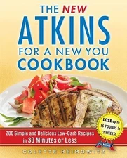 The New Atkins for a New You Cookbook: 200 - 9781451660845, paperback, Heimowitz