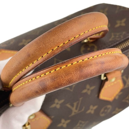 Louis Vuitton Monogram Speedy 25 Leather Fabric Brown Handbag 2991 - 第 13/24 張圖片