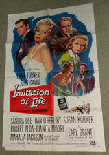 Imitation of Life movie posters Original 1sh Movie Poster 1959 sexy Lana Turner