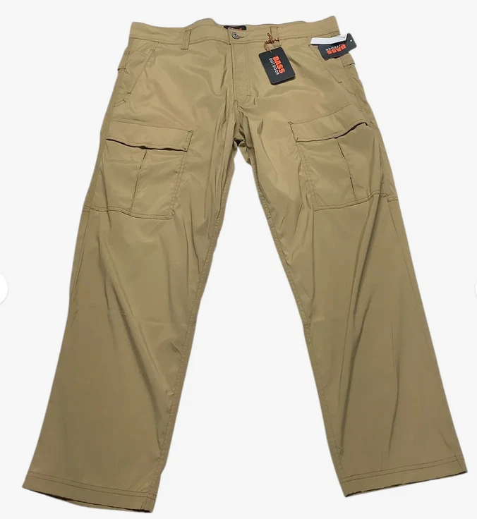 BASS OUTDOOR All Grounds Cargo Tech Pants,Kelp,34