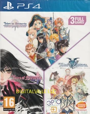 Tales of Vesperia Tales of Berseria Tales of Zestiria PS4 BrandNew FactorySealed