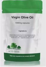 Virgin Olive Oil 1000mg Capsules – Heart-Healthy & Antioxidant-Rich ECOVITS