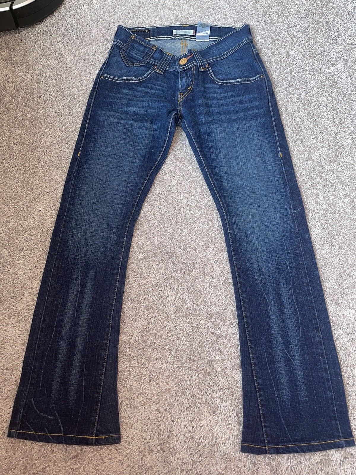 VINTAGE Y2K Levi’s Limited Ed. Jeans Stretch Bootcut  Denim Jeans Sz 1 SOLDOUT