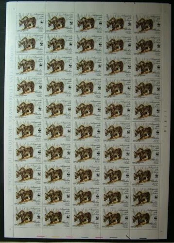 Francobolli della Repubblica italiana dal 1986 a oggi foglio, blocchetto da 10