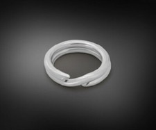Heavy Gauge, Zinc Plated Split Rings,Size 4-7, 50/pk, USA Made