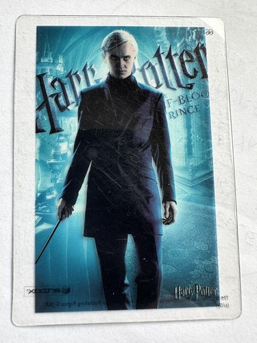 HARRY POTTER and The HALF BLOOD PRINCE , Set Of 9 PLASTIC CARDS no.64-71 - Picture 8 of 10