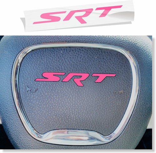 Steering Wheel SRT Overlay Decal for 2015-2023 Dodge Challenger SRT - Picture 63 of 95