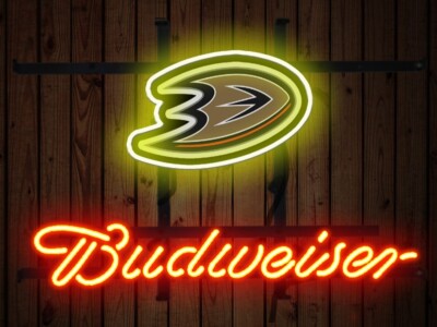 Anaheim Sport Ducks Beer Neon Sign 19x15 Lamp Beer Bar Pub Cave Wall Decor