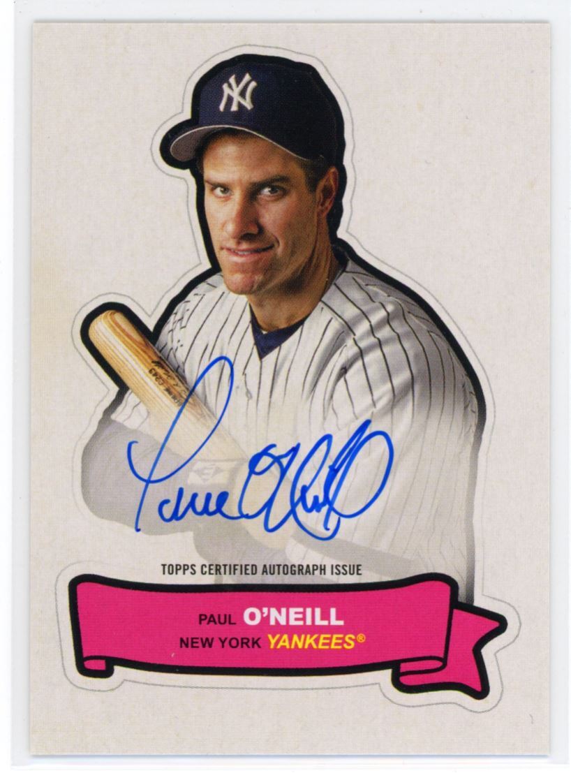 2024 Topps Archives 1968 Action All-Star Paul O'Neill Auto