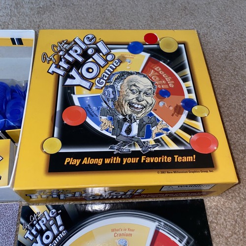 Myron Copes Official Triple Yoi! Pittsburgh Steelers Edition 2007 Sealed Chips - Picture 5 of 8