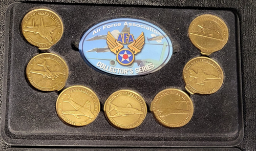 Air Force Association AFA Collector’s Series Coins Full Set of 7